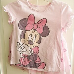 Disney Light Pink Minnie Mouse Skirt Set